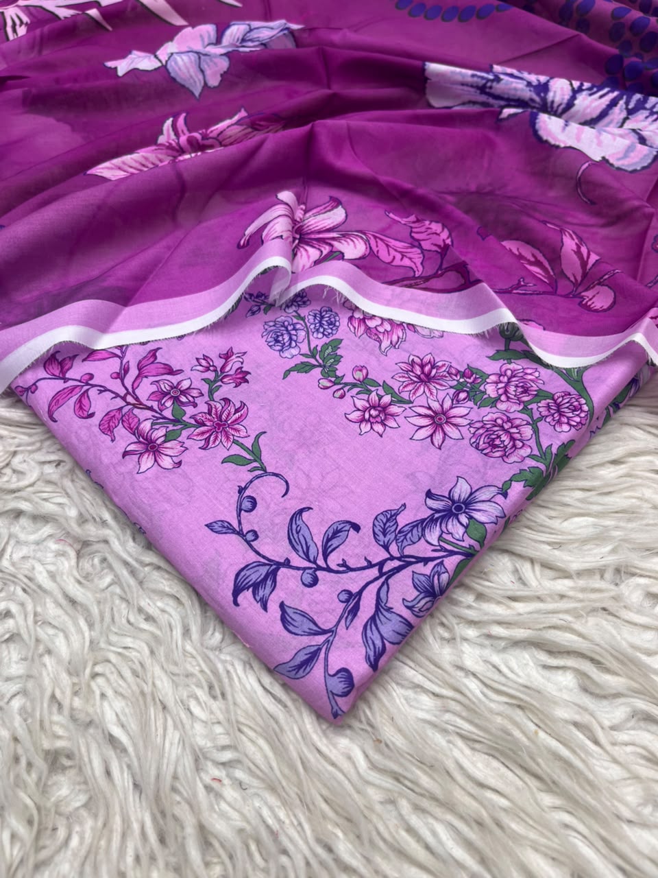 3Pc Same Digital Printed Lawn Suit 15