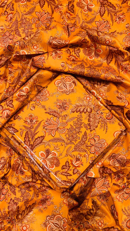 2 PC Linen Allover Unstitched Suit D-32592