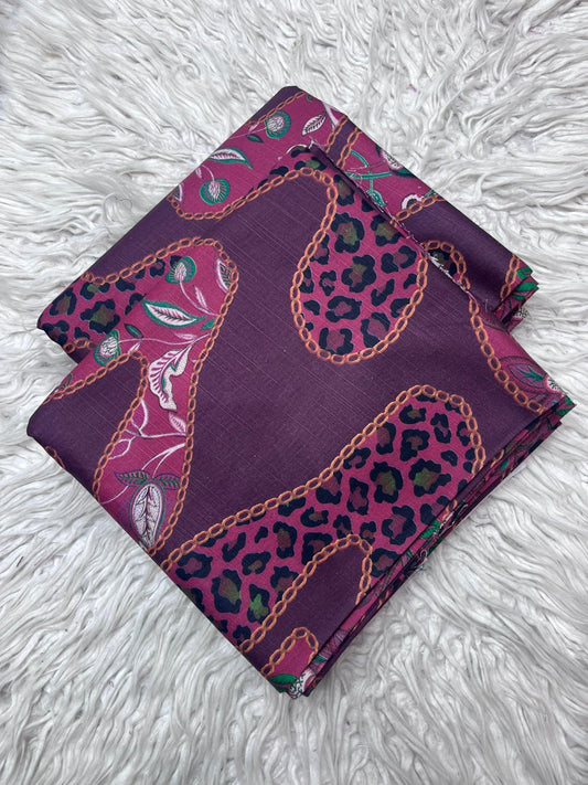 2Pc Slub Khaddar Allover Suit Vol-3185