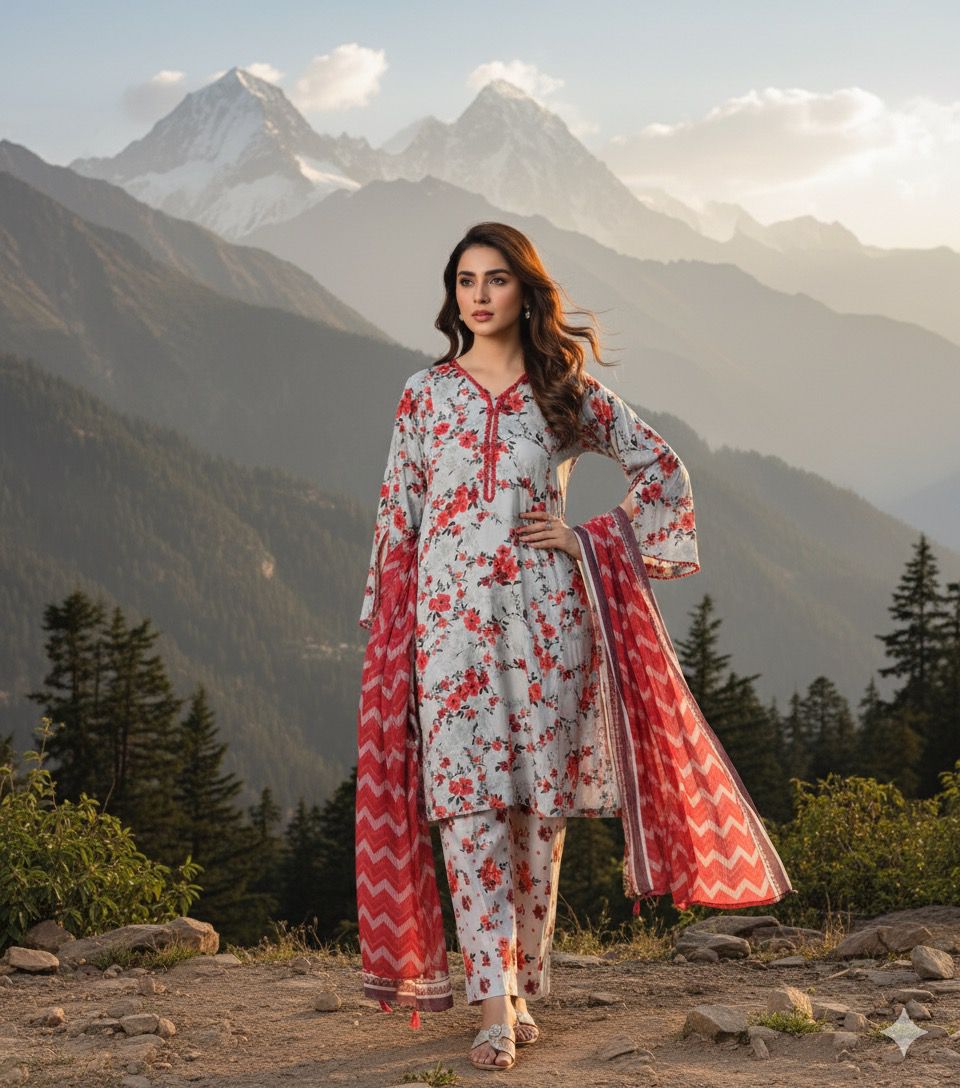 Supima 3Pc Thin Cotton D-#41056