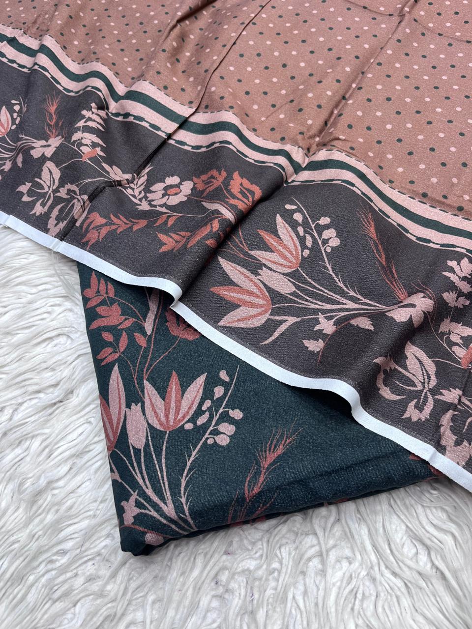 3PC KARANDI ALLOVER UNSTITCHED SUIT VOL-6159