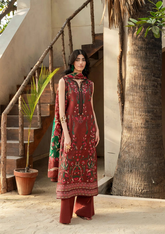 Firdous Kameez & Dupatta - D #137
