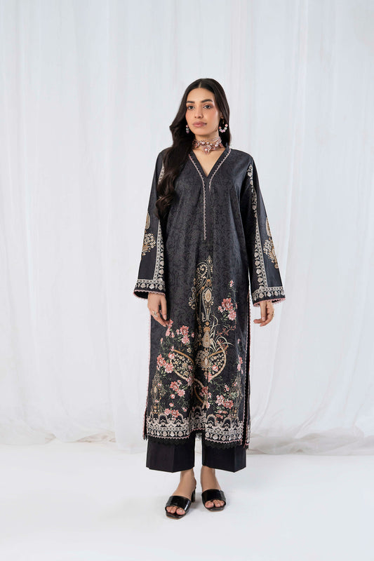 3PC Firdous Cambric Printed Unstitched Suit Vol-0095