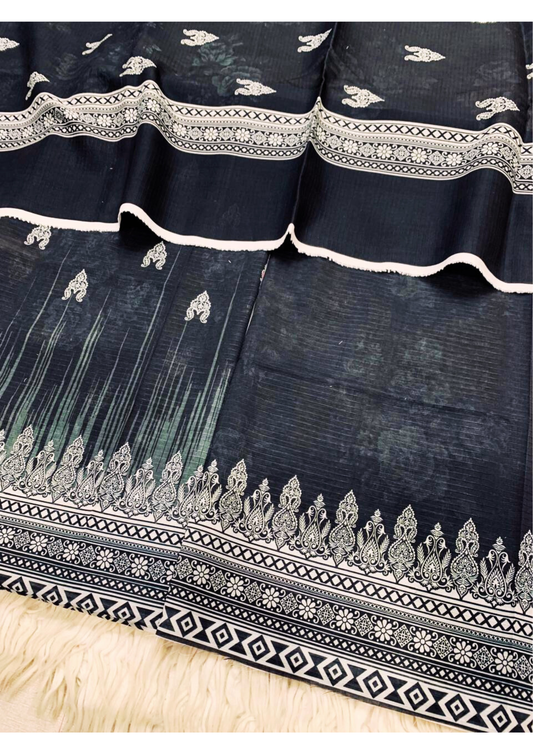 2Pc Sapphire Lawn Bana Dora Kameez & Duppata Vol-3204