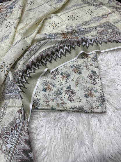 2Pc Al Karam Kameez & Dupatta Vol-66