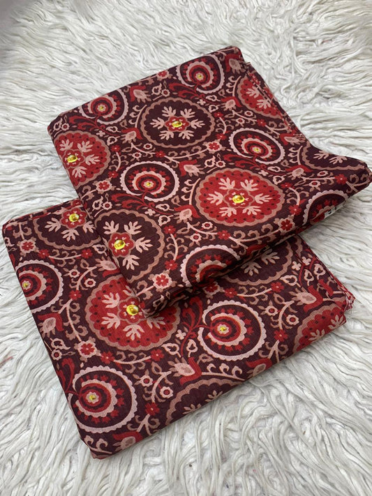 SAPPHIRE 2Pc Lawn Bana Dora Unstitched Suit Vol-0125