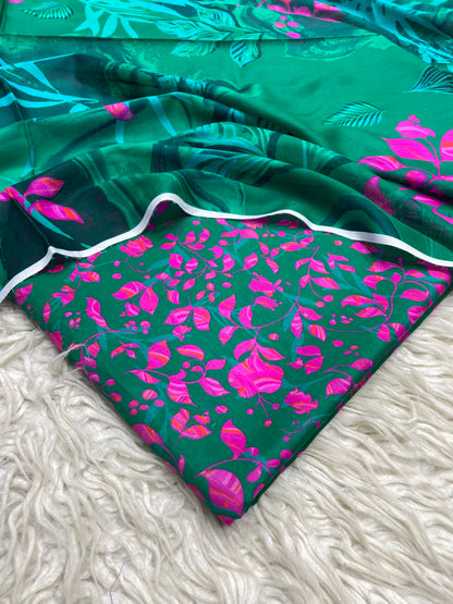 3Pc Same Digital Printed Lawn Suit 15