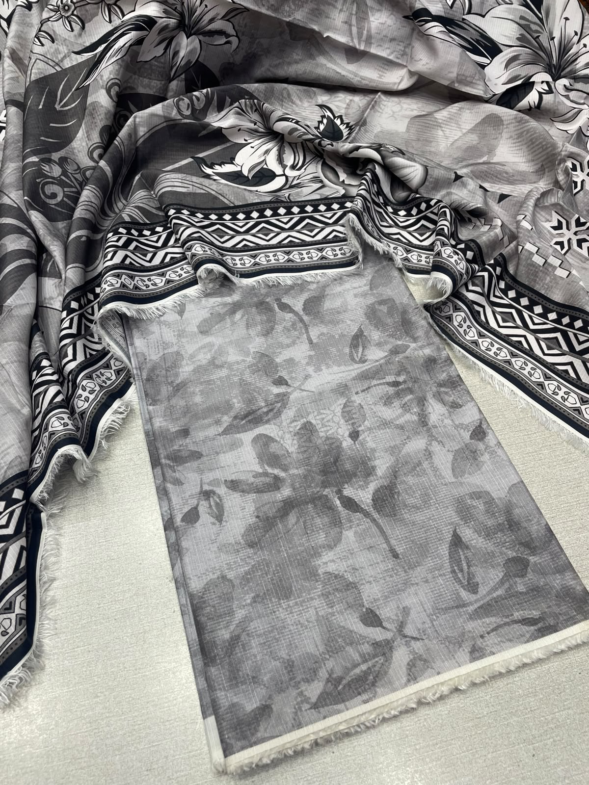 2Pc Staple Viscose Kameez & Dupatta 64