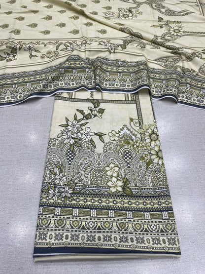 2Pc Dhanak Kameez & Dupatta Unstitched 73