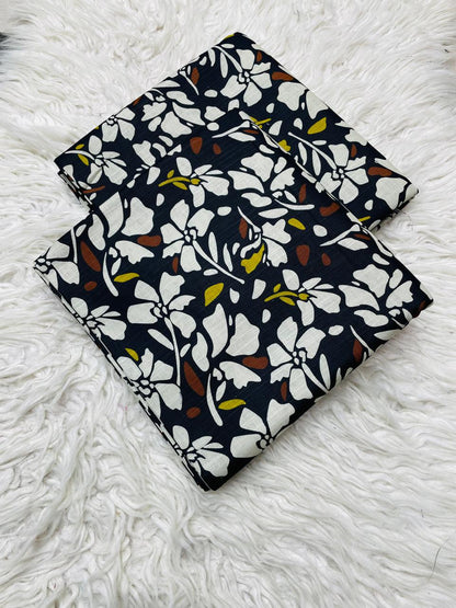 2 PC Slub Khaddar Allover Unstitched Suit Vol-0120