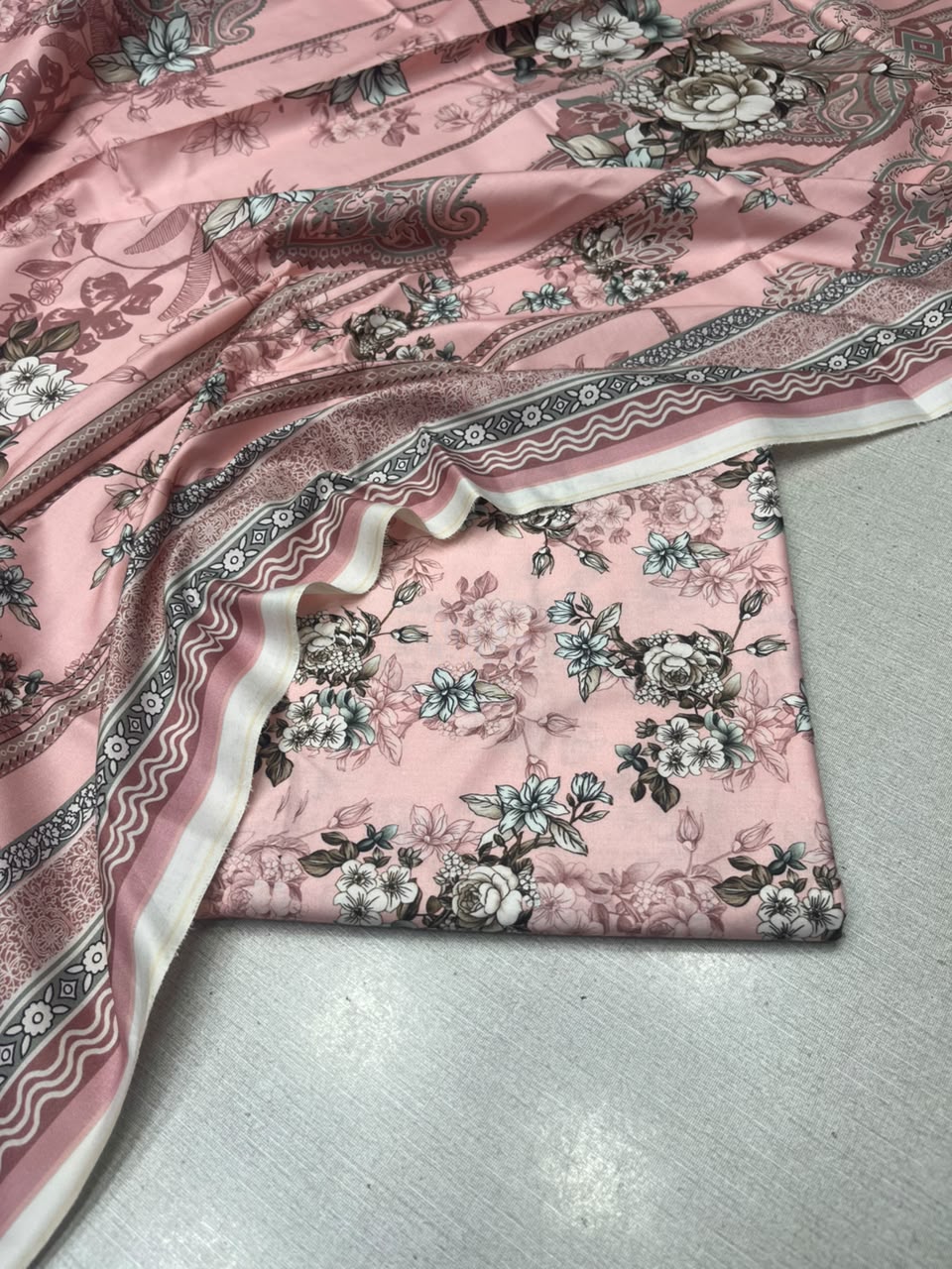 2Pc Staple Kameez & Dupatta Unstitched 62