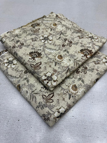 2Pc Kamal Slub Allover Unstitched Suit 61