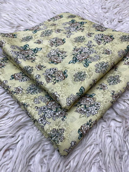 2Pc Same Printed Lawn Suit 495