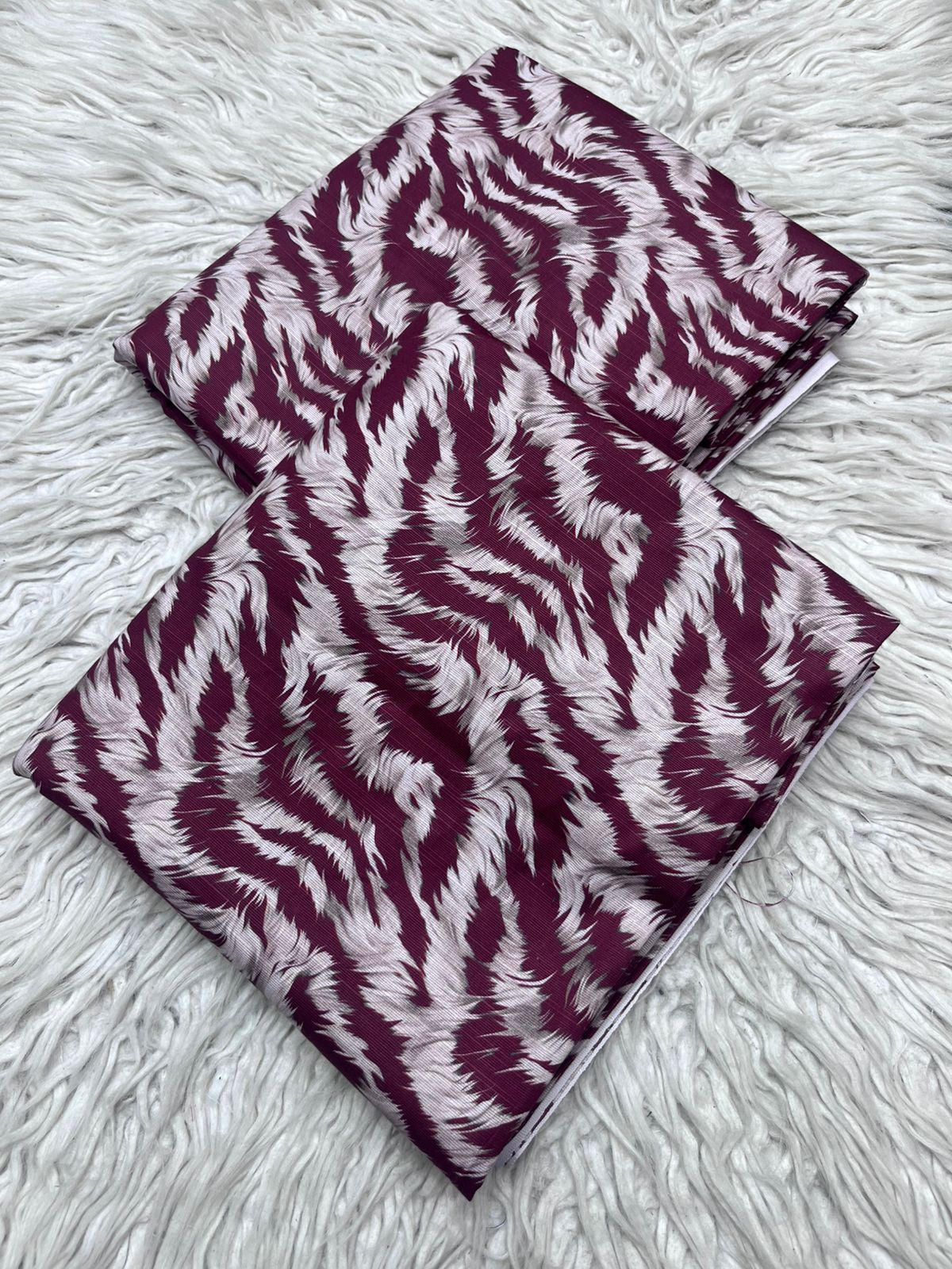 2Pc Slub Khaddar Allover Suit Vol-0129