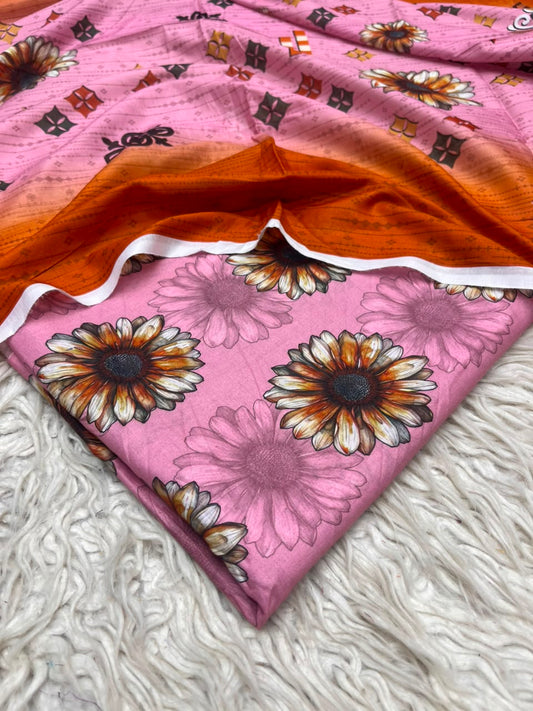 3Pc Same Digital Printed Lawn Suit 15