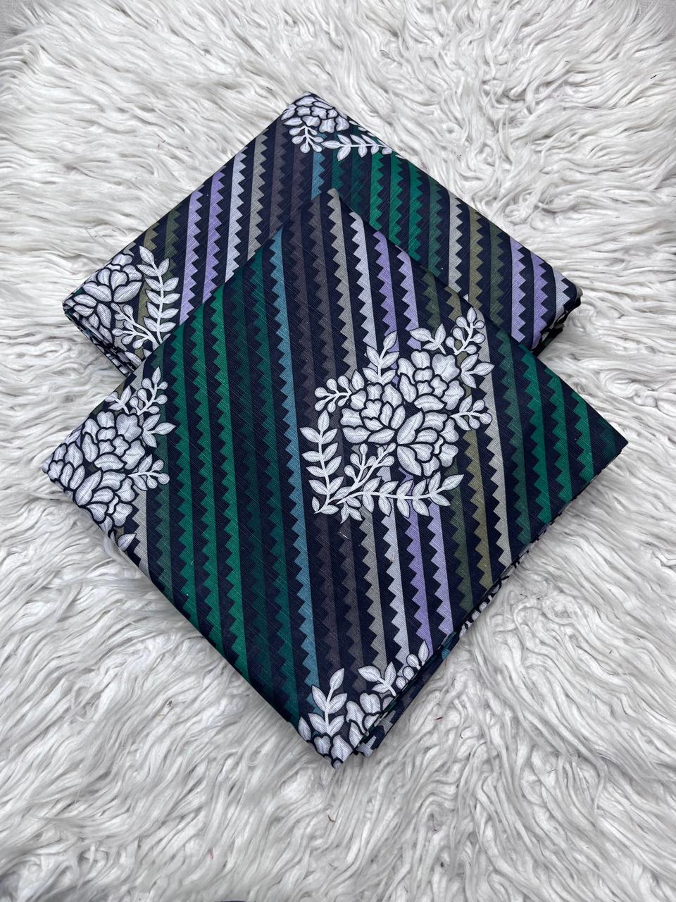 2Pc Maria.B Slub Khaddar Suit Vol-3188