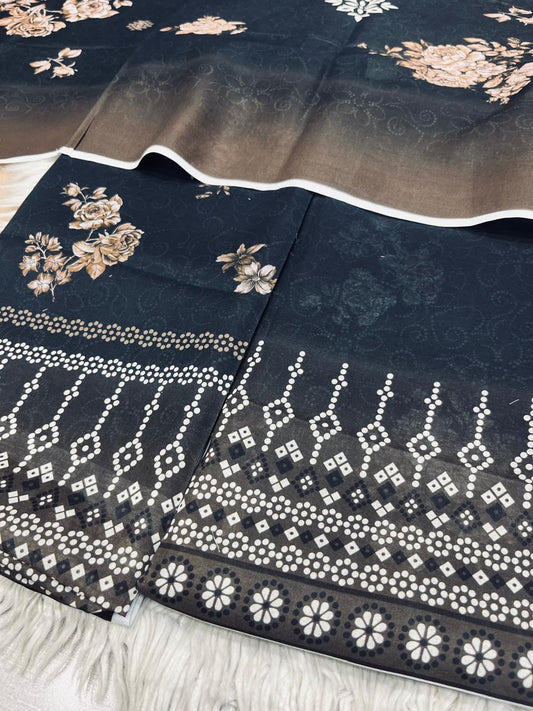 2Pc  Civic Lawn Kameez & Dupatta Vol-3193
