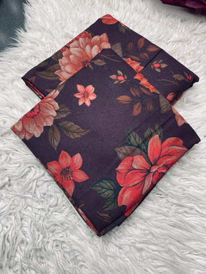 2Pc Karandi Allover Unstitched Suit D-34972