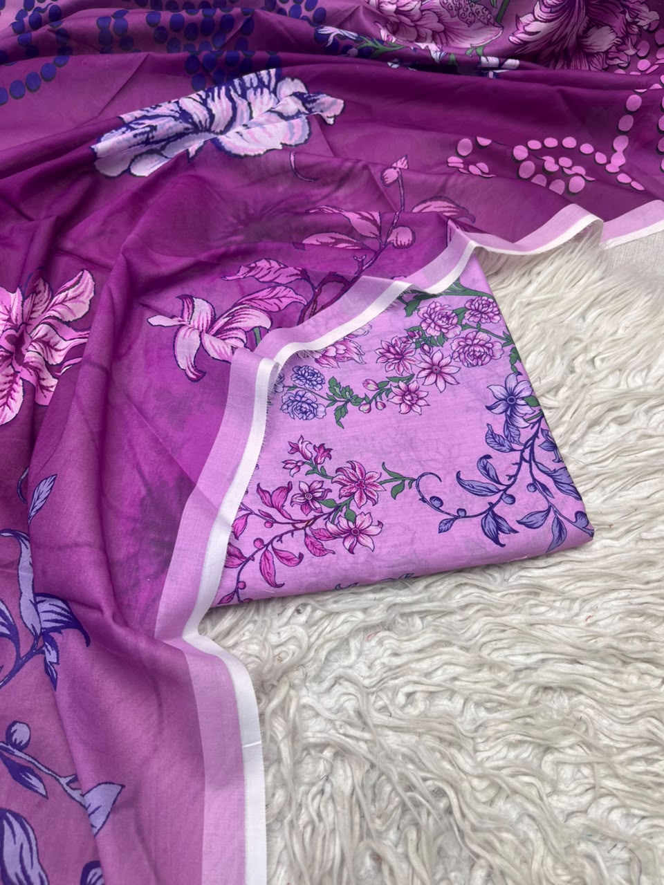 3Pc Same Digital Printed Lawn Suit 15