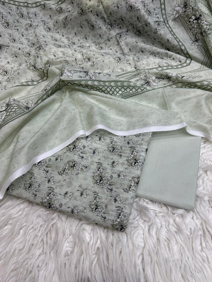 3Pc Lawn Bana Dora  #37402