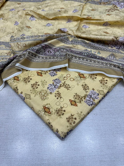 2Pc Kamal Slub Kameez & Dupatta Unstitched 61