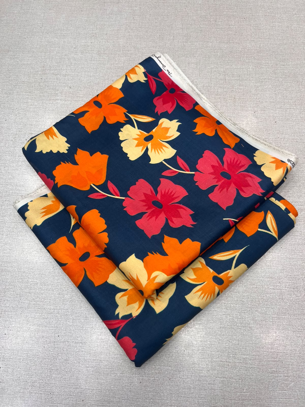 2Pc Staple Same Printed Unstitched Suit 6233
