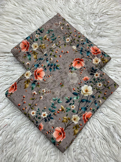 Gul Ahmad 2Pc Lawn Bana Dora Unstitched Suit Vol-0166