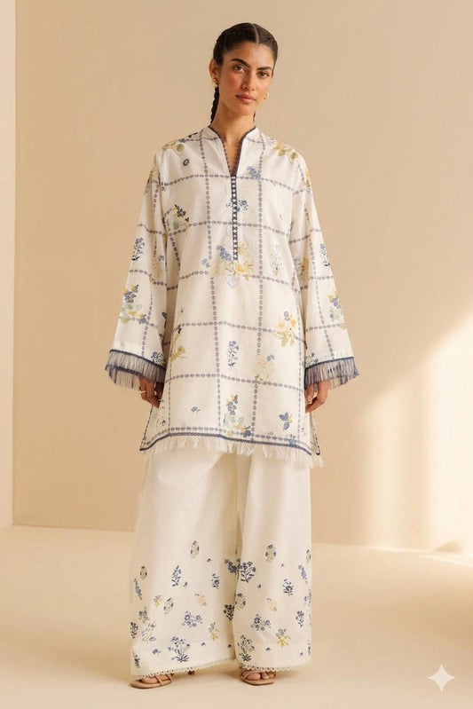 2 Piece Premium Summer Lawn Vol-3228