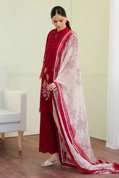 3Piece Unstitched Embroidered Ricamo