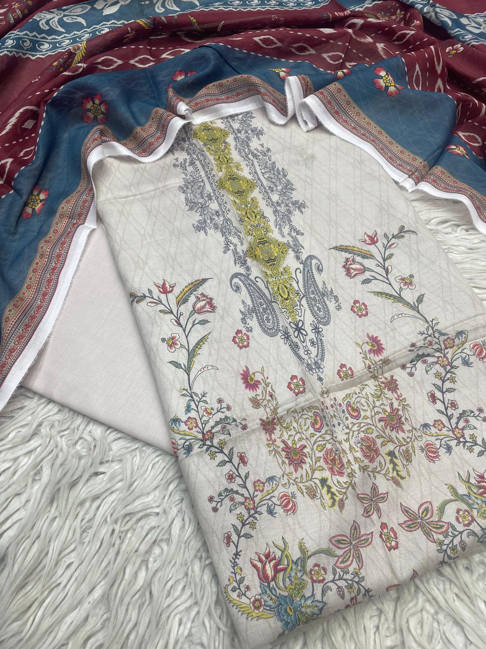 Noura 3Pc Premium Lawn 0128