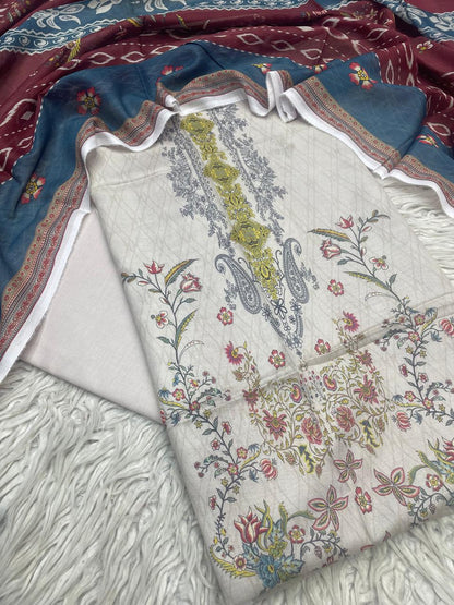 Noura 3Pc Premium Lawn 0128