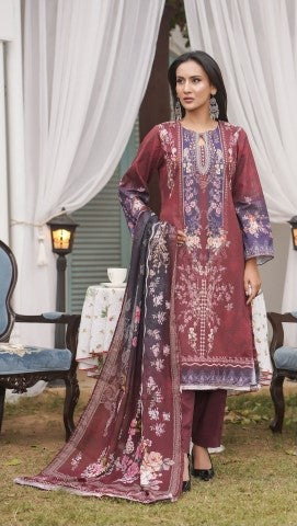 Noura Premium Lawn 3pc -0107