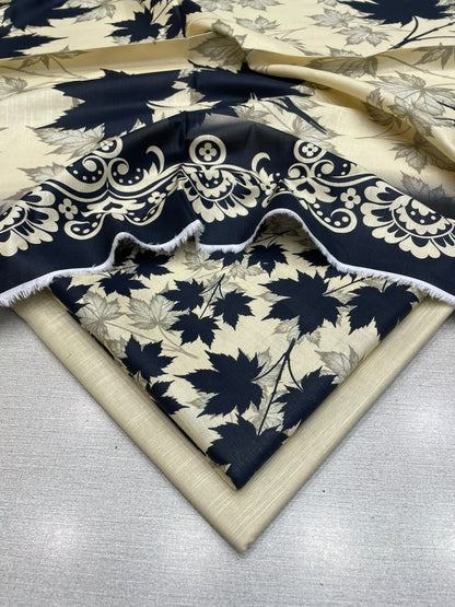 3Pc Slub Khaddar Unstitched Suit 25