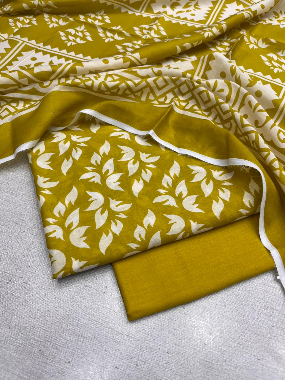 3Pc Zobia Lawn Unstitched Suit 29