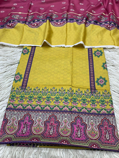 2Pc Lawn Kameez & Dupatta Printed Suit Vol-620
