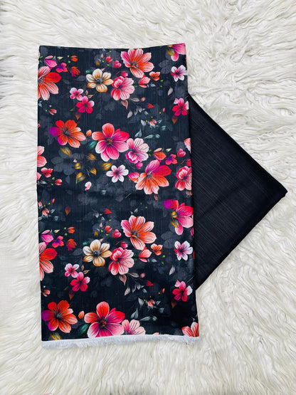 2Pc Kameez & Touser Slub Khaddar Suit Vol-0103