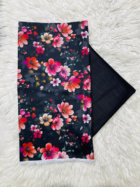 2Pc Kameez & Touser Slub Khaddar Suit Vol-0103