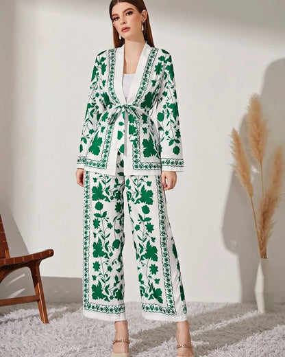 Lawn Co-Ord Set Vol-682