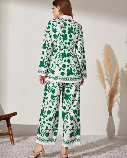 Lawn Co-Ord Set Vol-682