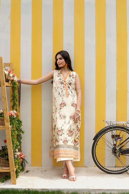 Firdous 2Pc Kameez & Trousers - D918