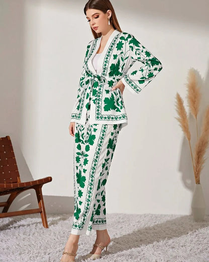Lawn Co-Ord Set Vol-682