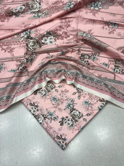 2Pc Staple Kameez & Dupatta Unstitched 62
