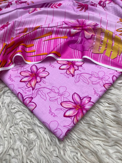 3Pc Same Digital Printed Lawn Suit 15