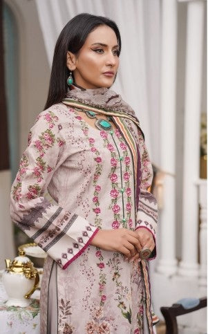 Noura Premium Lawn 3pc -0107