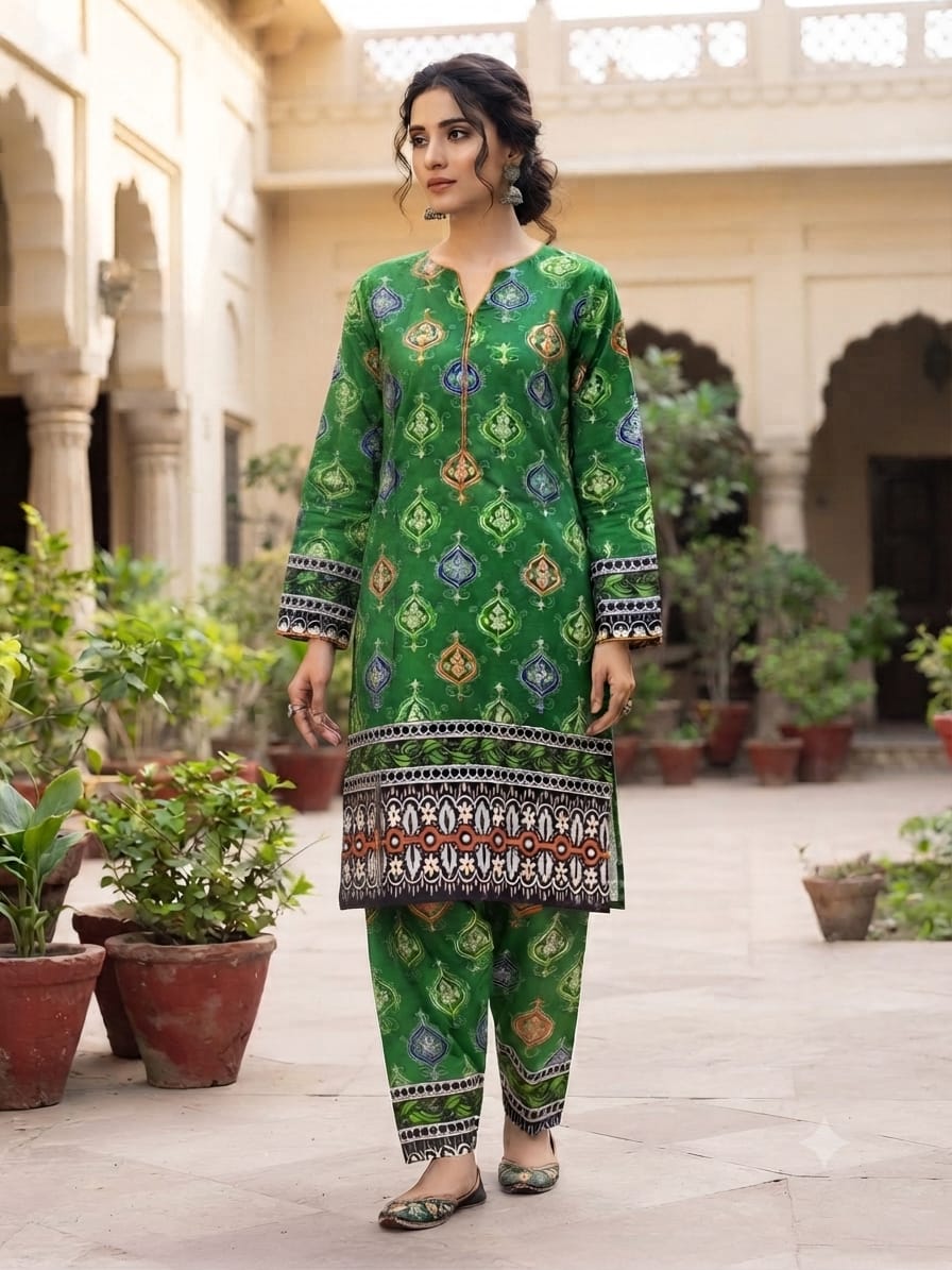 Special Edition Print Lawn 2Pc - 1408