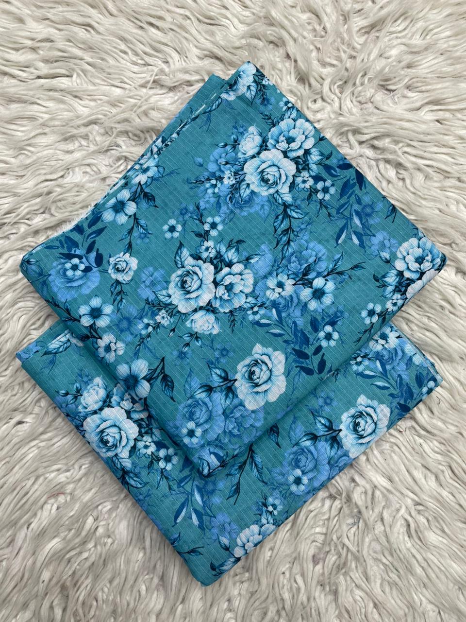 2Pc Lawn Bana Dora Digital Printed Suit 495