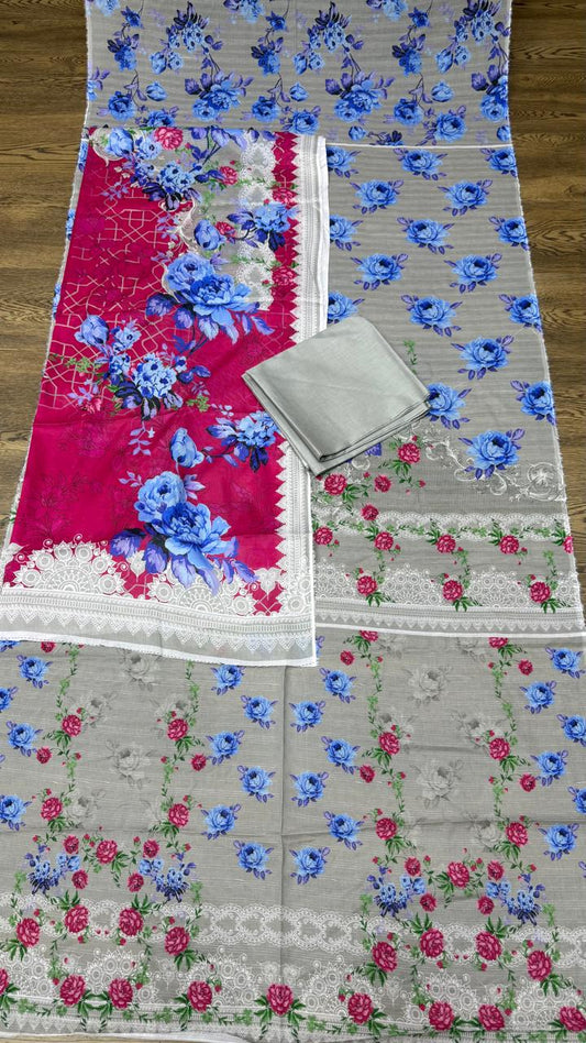 3Pc Brosha Dora Lawn - D 07
