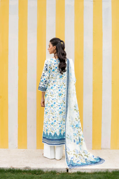 Firdous - Printed - Lawn Kameez & Touser- 2pc - D926