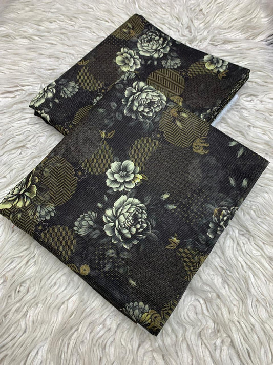 2Pc Al Karam Chamki Lawn Digital Printed Suit Vol-499