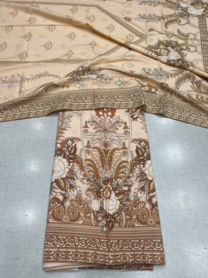 2Pc Dhanak Kameez & Dupatta Unstitched 73